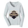 Ladies Long Sleeve Fan Favorite V Neck Tee Thumbnail