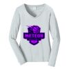 Ladies Long Sleeve Fan Favorite V Neck Tee Thumbnail