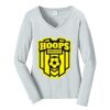 Ladies Long Sleeve Fan Favorite V Neck Tee Thumbnail