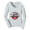 Ladies Long Sleeve Fan Favorite V Neck Tee Thumbnail