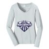 Ladies Long Sleeve Fan Favorite V Neck Tee Thumbnail