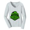 Ladies Long Sleeve Fan Favorite V Neck Tee Thumbnail