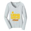 Ladies Long Sleeve Fan Favorite V Neck Tee Thumbnail