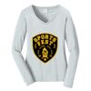 Ladies Long Sleeve Fan Favorite V Neck Tee Thumbnail