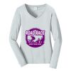 Ladies Long Sleeve Fan Favorite V Neck Tee Thumbnail